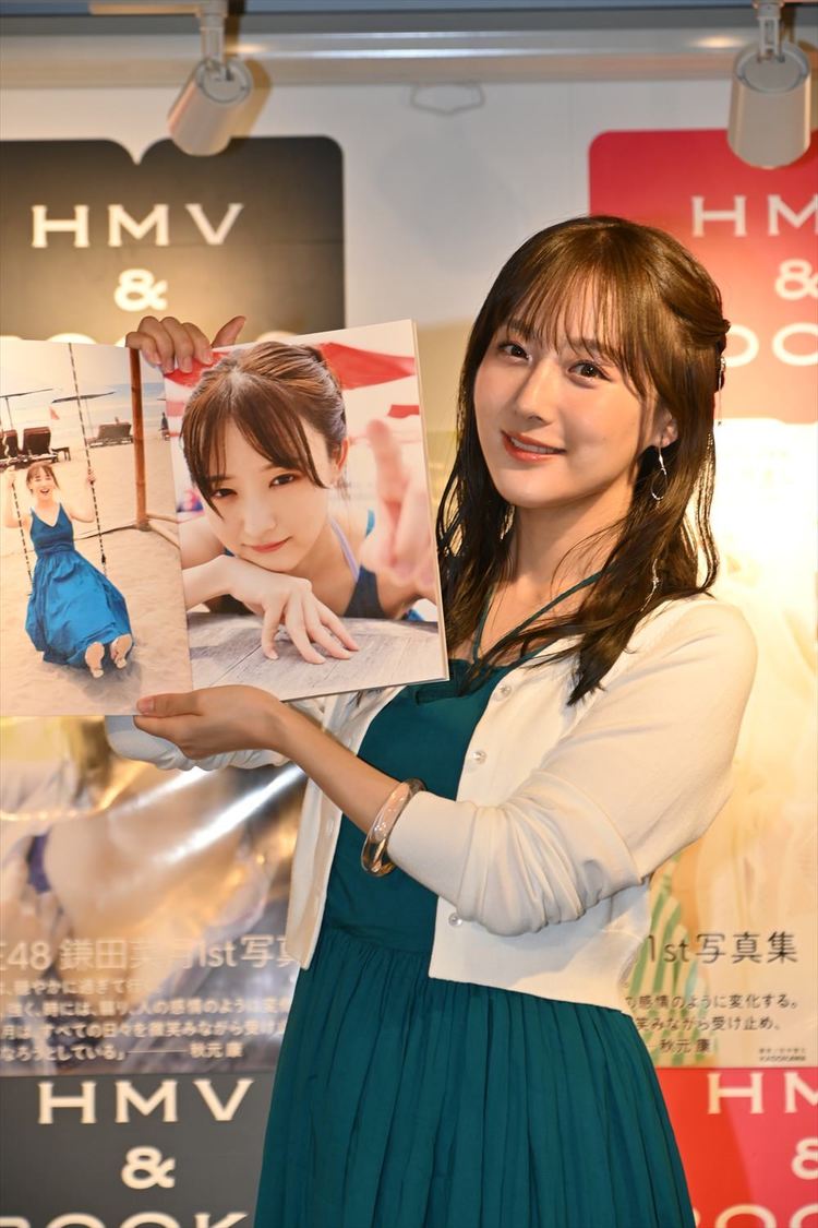 ＜SKE48 鎌田菜月 1st 写真集 『やさしい日差し』 発売記念イベント＞HMV&BOOKS SHIBUYA（2025年5月24日／Ⓒ2025 Zest, Inc.）