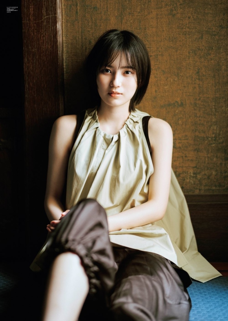 「B.L.T.2025年8月号」別冊付録：的野美青（櫻坂46） 両面超ビッグポスター