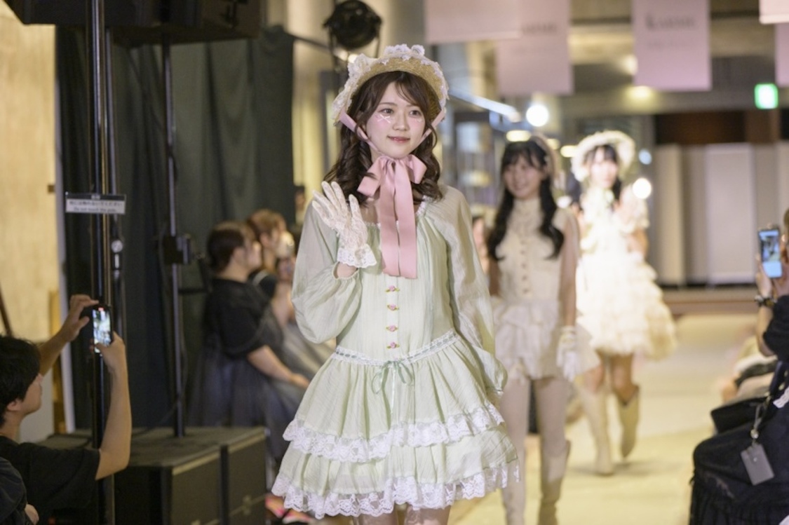 ＜LARME×高嶺のなでしこ スペシャルファッションショー＞／Photo by 林晋介