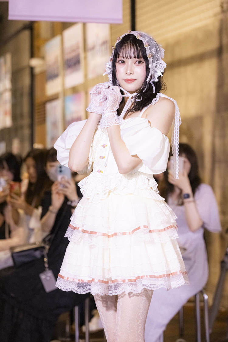 橋本桃呼＜『LARME×高嶺のなでしこ SPECIAL COLLABORATION WEEK』スペシャルファッションショー＞マーチエキュート神田万世橋（2025年6月25日）