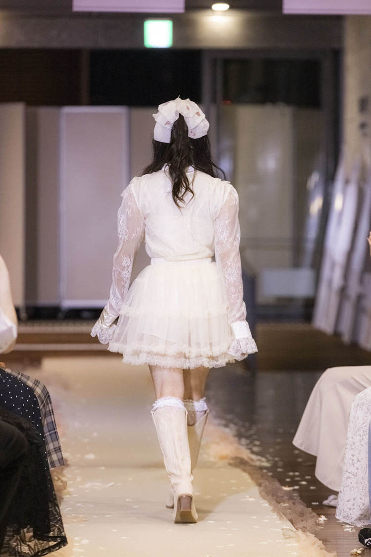 葉月紗蘭＜『LARME×高嶺のなでしこ SPECIAL COLLABORATION WEEK』スペシャルファッションショー＞マーチエキュート神田万世橋（2025年6月25日）