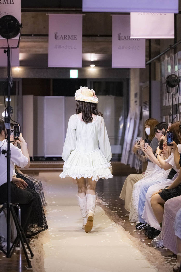 星谷美来＜『LARME×高嶺のなでしこ SPECIAL COLLABORATION WEEK』スペシャルファッションショー＞マーチエキュート神田万世橋（2025年6月25日）