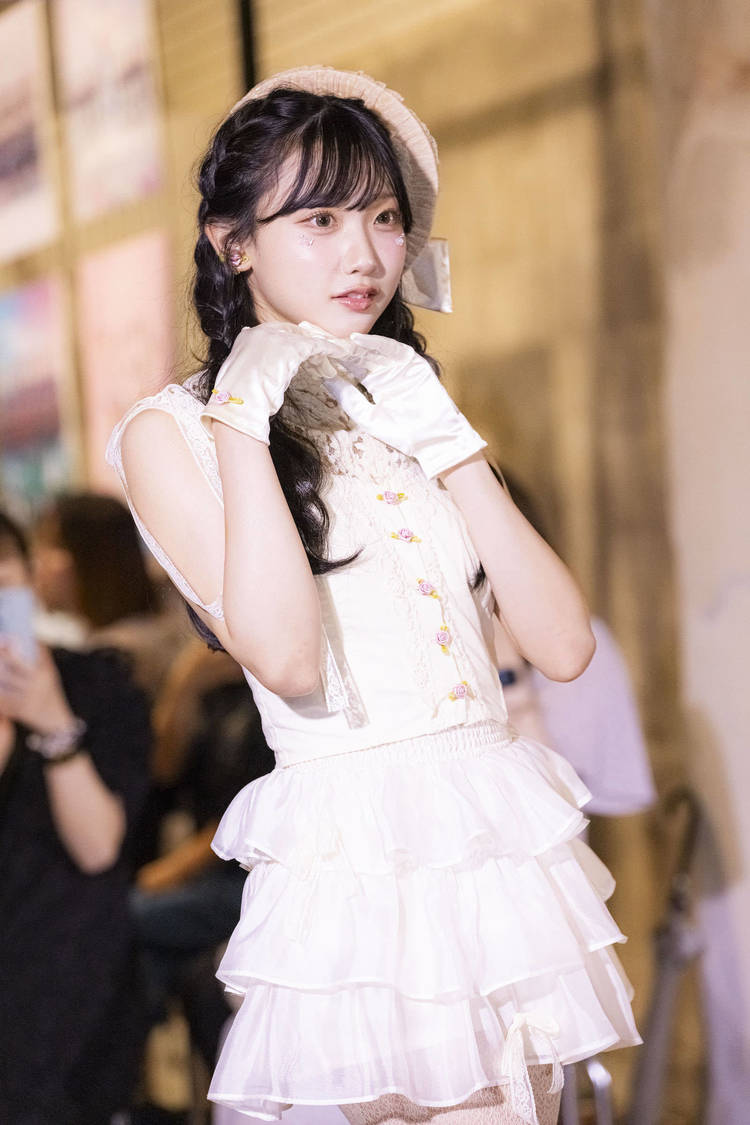 城月菜央＜『LARME×高嶺のなでしこ SPECIAL COLLABORATION WEEK』スペシャルファッションショー＞マーチエキュート神田万世橋（2025年6月25日）