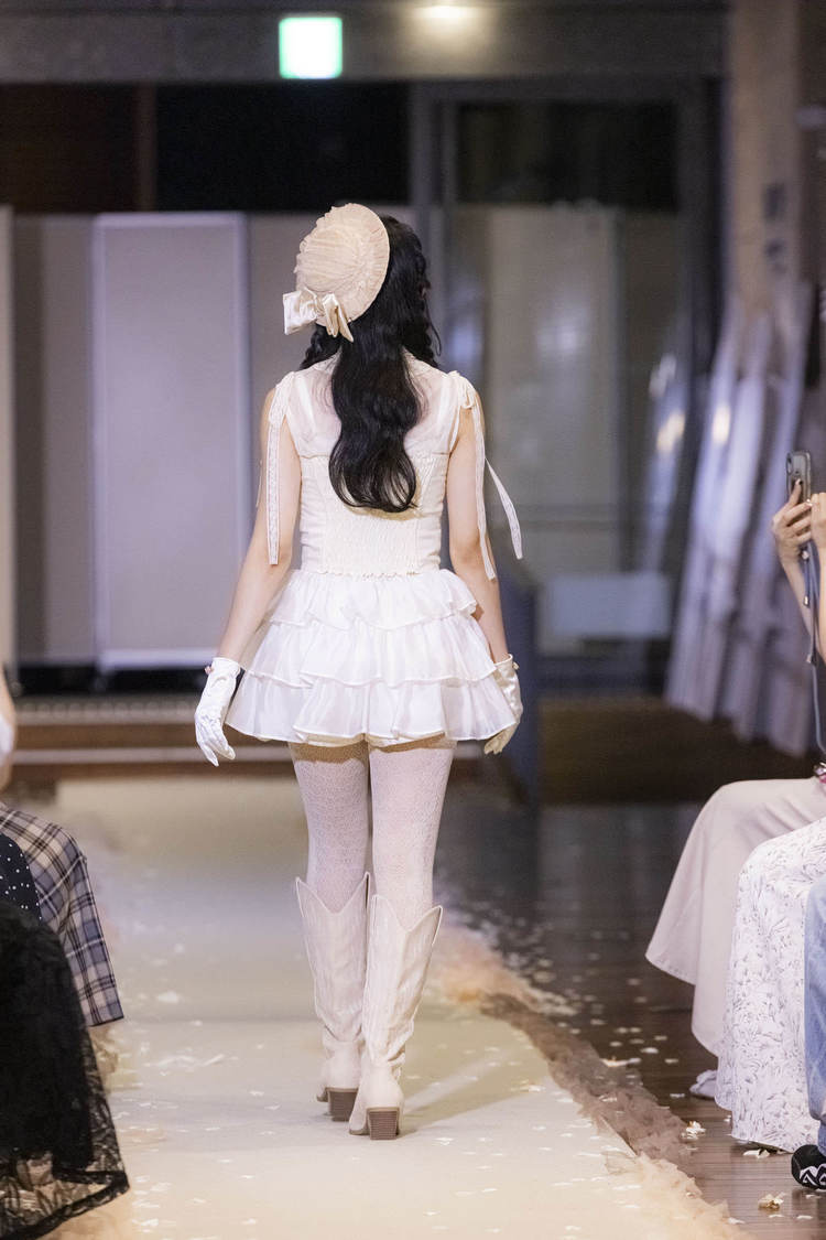 城月菜央＜『LARME×高嶺のなでしこ SPECIAL COLLABORATION WEEK』スペシャルファッションショー＞マーチエキュート神田万世橋（2025年6月25日）