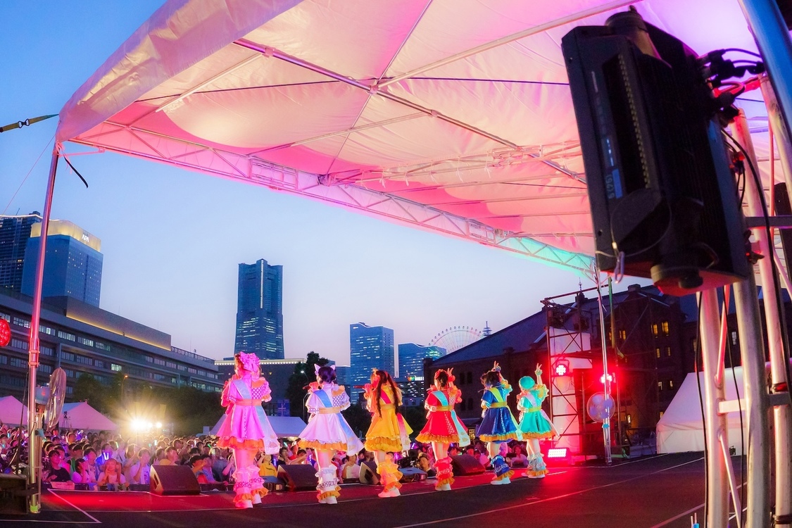 Appare!9周年ワンマンライブ〜9年目のありがとう。ここから、もっと〜｜横浜赤レンガ倉庫 野外ステージ（PHOTO BY 下山春香）