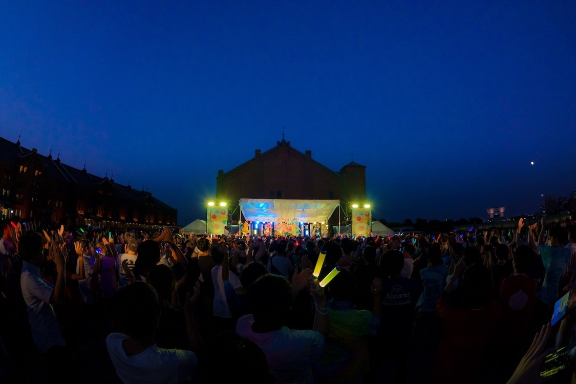 Appare!9周年ワンマンライブ〜9年目のありがとう。ここから、もっと〜｜横浜赤レンガ倉庫 野外ステージ（PHOTO BY 下山春香）