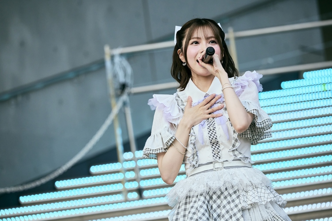 19thシングル「半袖天使」 リリース記念ミニライブ｜ダイバーシティ東京プラザ フェスティバル広場（©︎ Mercury）