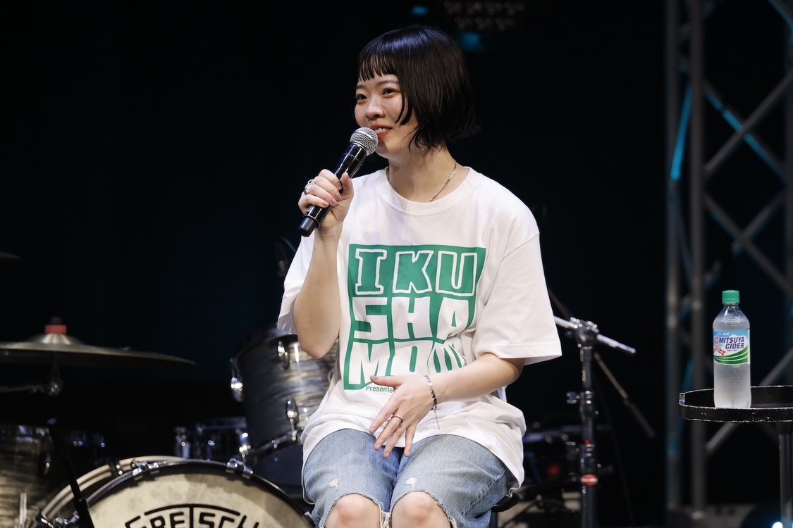 三ツ矢サイダー Presents＜澄みきる！夏の IKUSHAMO トーク＆ライブ＞｜TOKYO FMホール（7月24日）／Photo：田中伸弥