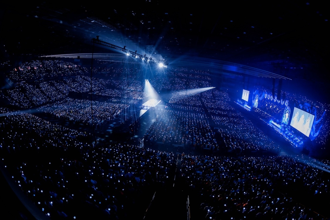 ＜さいたまスーパーアリーナ25周年 FRUITS ZIPPER 3rd ANNIVERSARY 超超超めでたいライブ -さん-＞さいたまスーパーアリーナ（2025年8月2日、3日）｜PHOTO：ヨシモリユウナ、高田梓、ハタサト