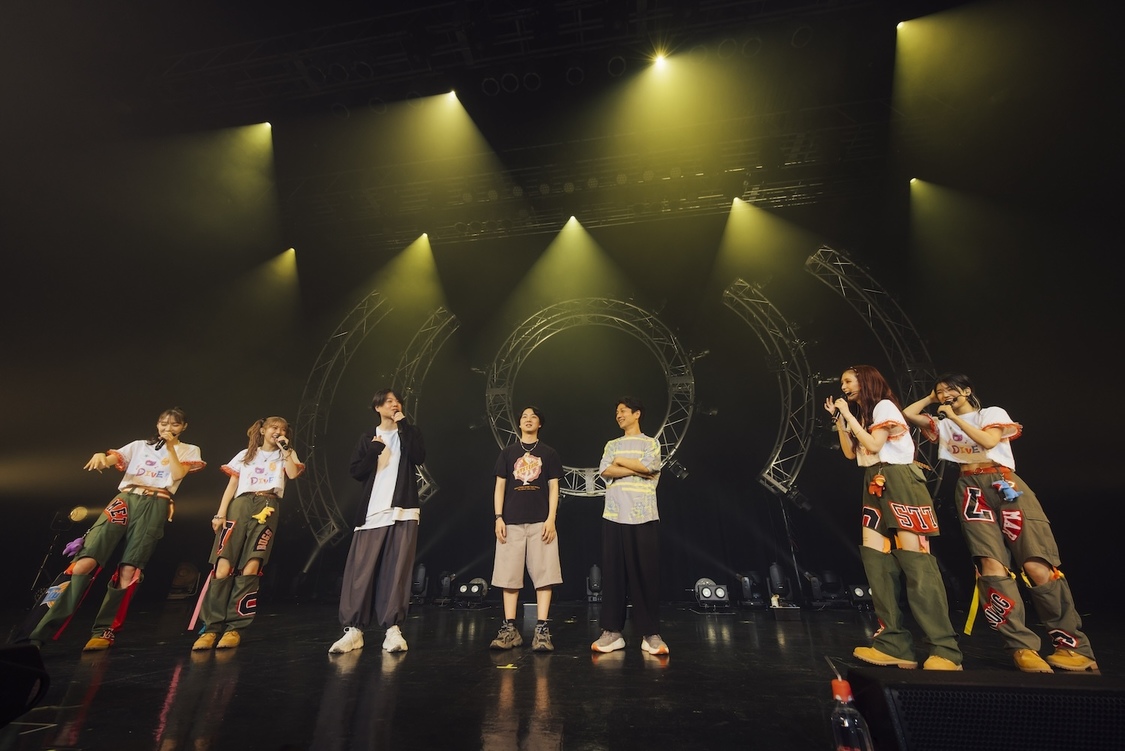 ＜AMEFURASSHI Live Dive!＞Zepp DiverCity（2025年8月19日）／Photo by 横山マサト