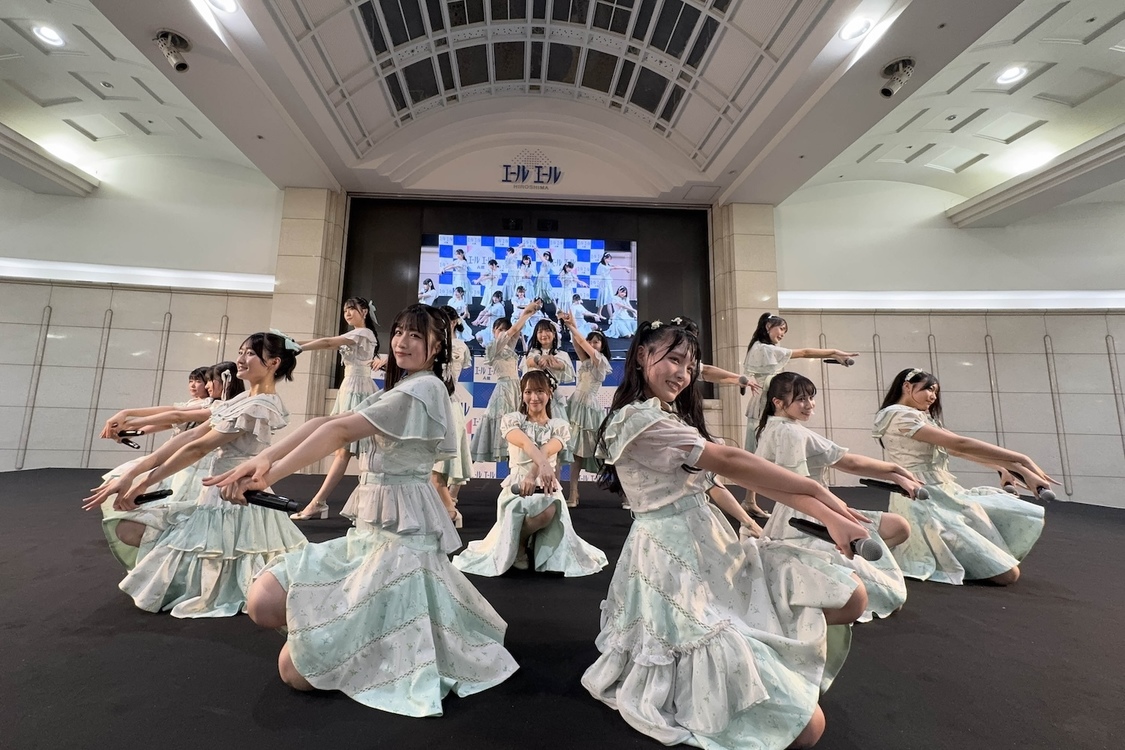 ＜「傷つくことが青春だ」発売日当日イベント＞＠広島駅南口地下広場（2025年8月27日）©STU