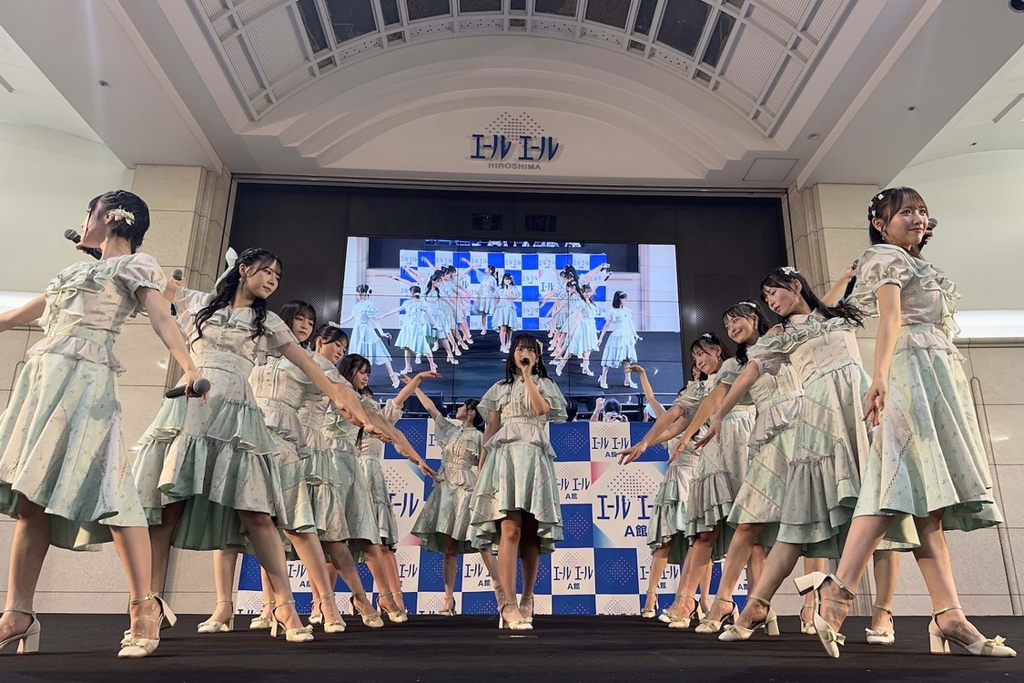 ＜「傷つくことが青春だ」発売日当日イベント＞＠広島駅南口地下広場（2025年8月27日）©STU