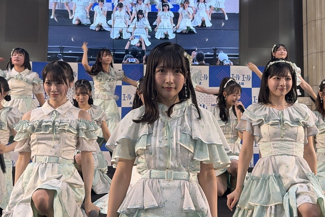 ＜「傷つくことが青春だ」発売日当日イベント＞＠広島駅南口地下広場（2025年8月27日）©STU