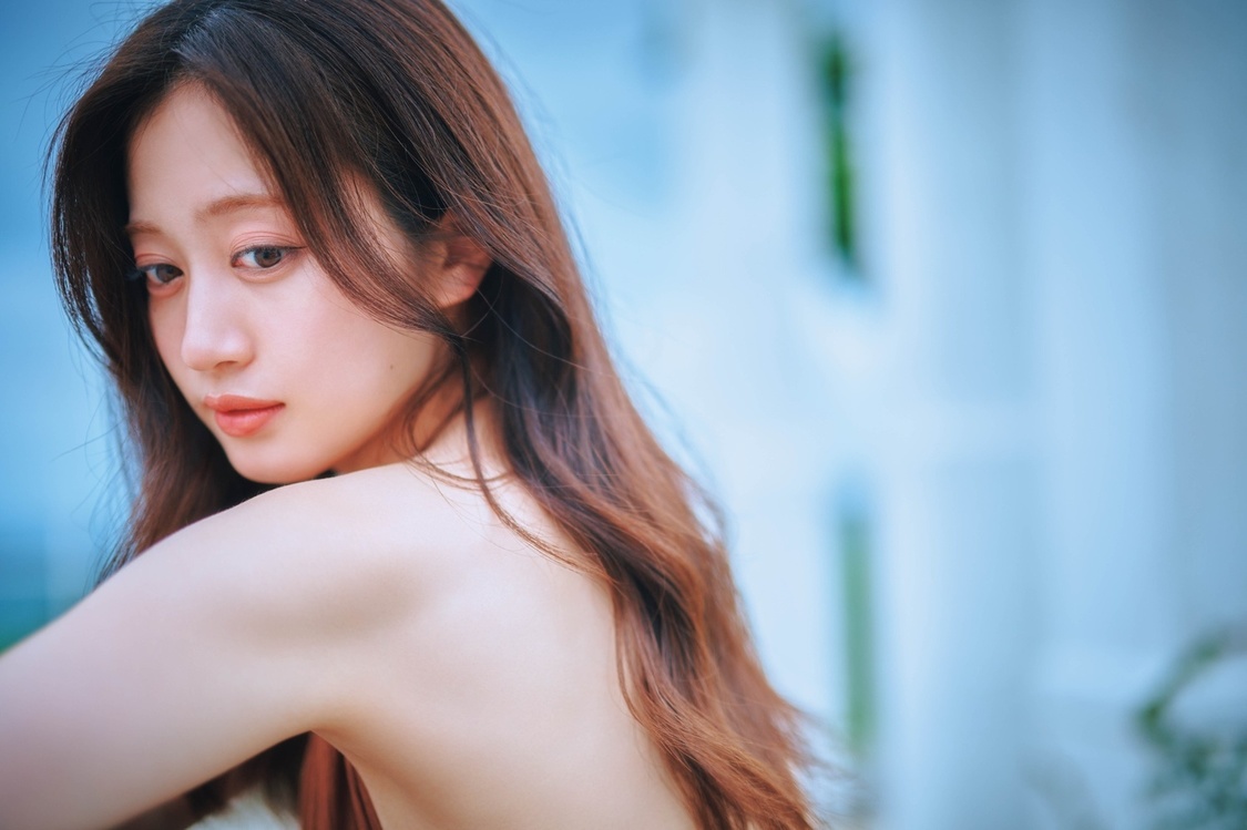 「こんな表情するんだ」と自分でも新しく発見する写真もあったそう。（撮影：岡本武志