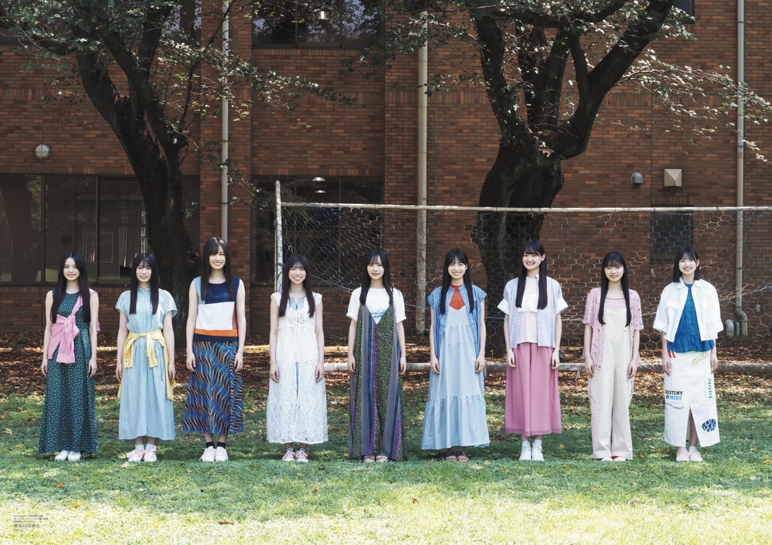 ローソンエンタテインメント購入特典ポスター【櫻坂46 四期生】（裏）