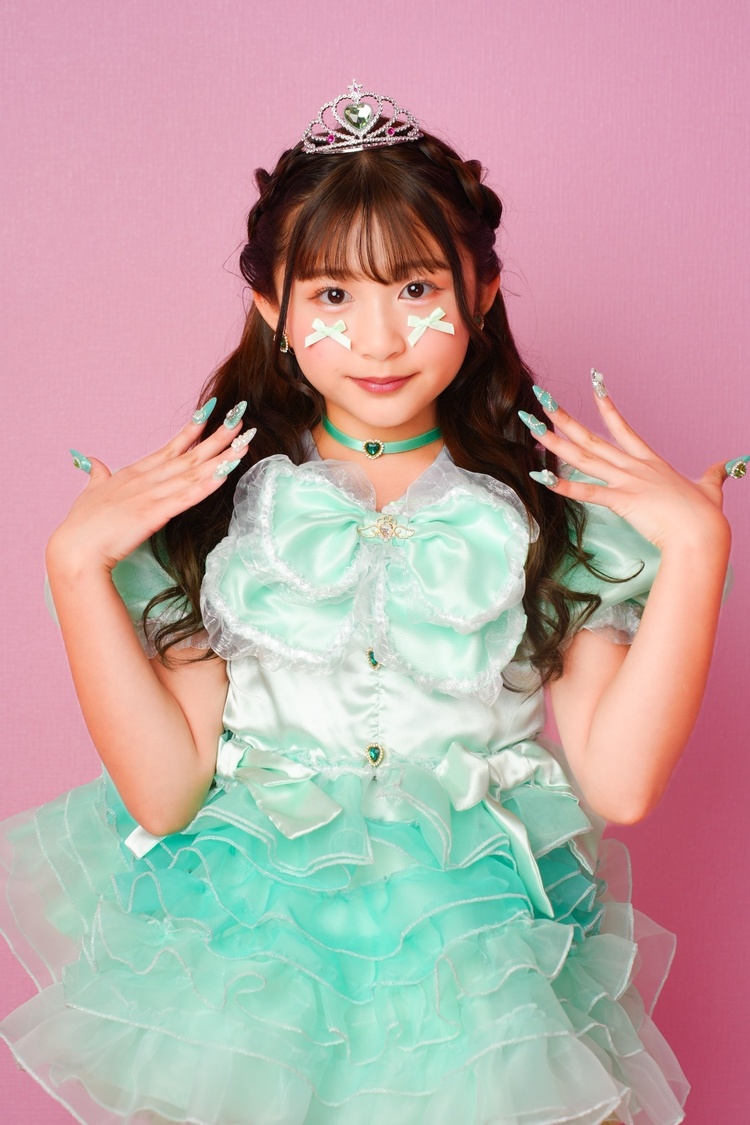 碧井絢花（ミントグリーン担当）