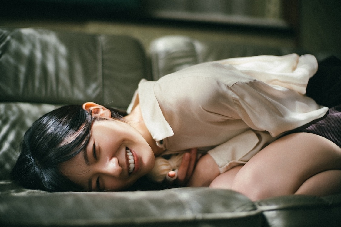 大越ひなの「B.L.T.2025年12月号」（東京ニュース通信社刊） 撮影／HIROKAZU