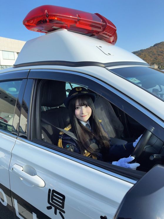 #ババババンビ 小鳥遊るい 三重県警鳥羽警察署「一日警察署長」