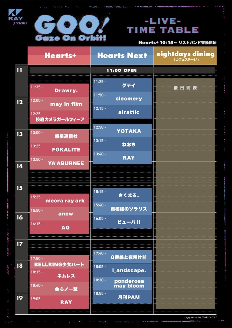 主催周遊アイドルフェス＜GOO!＞