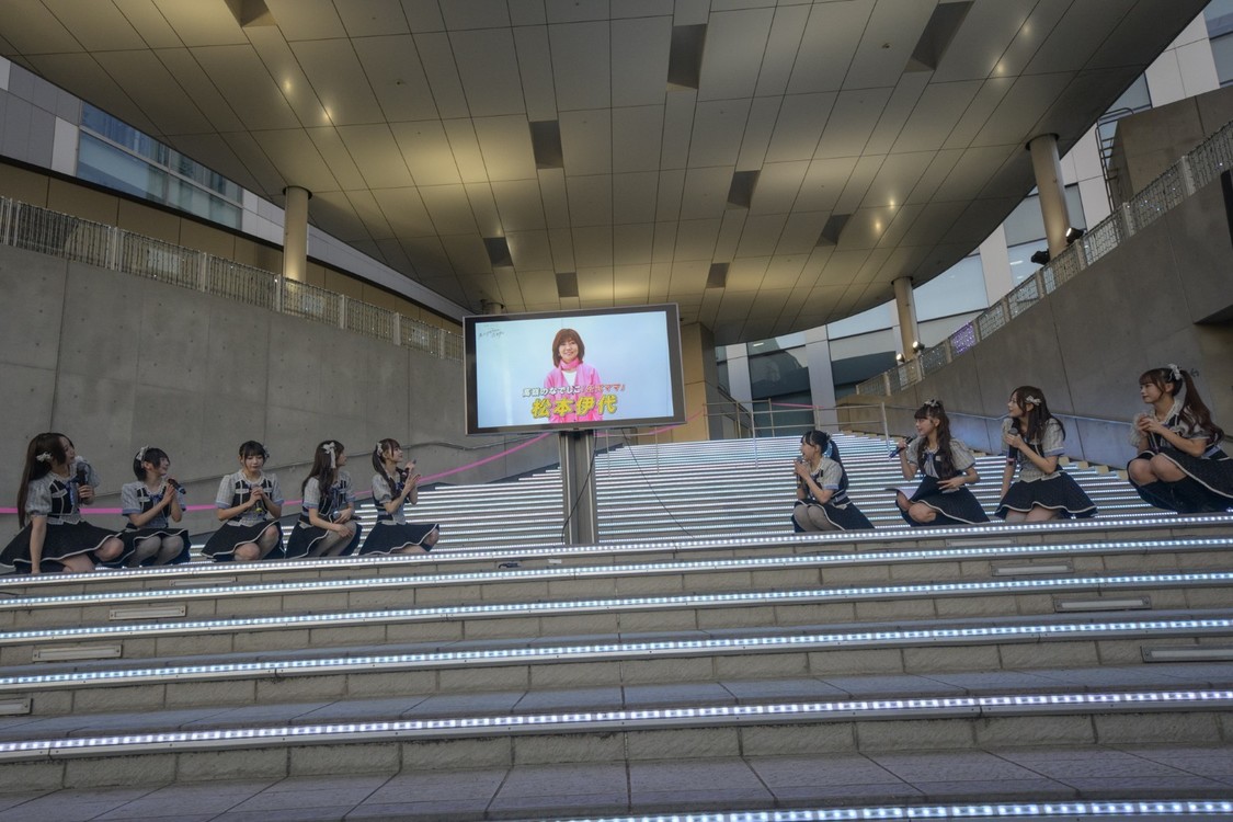 高嶺のなでしこ　ミニライブ：Photo by 林晋介