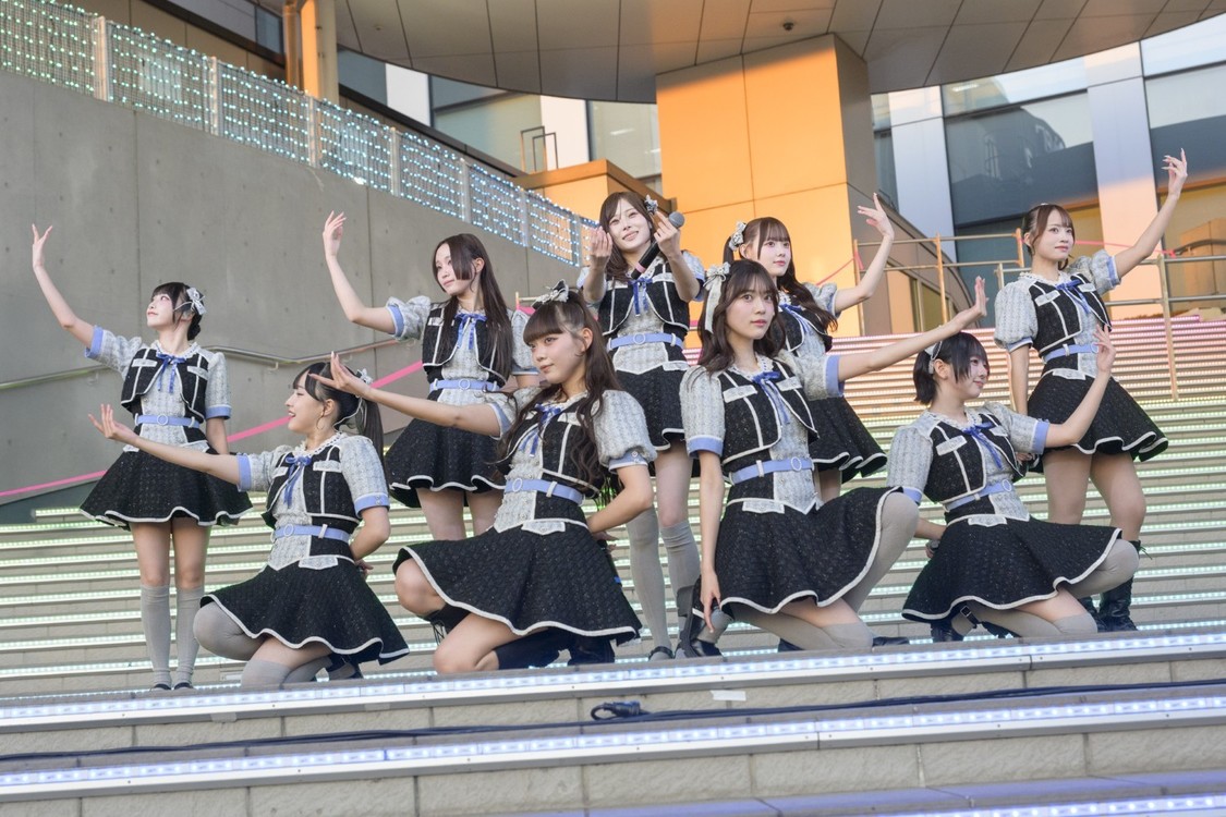 高嶺のなでしこ　ミニライブ：Photo by 林晋介