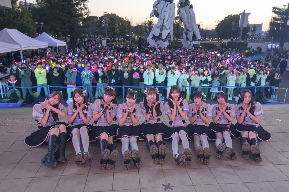 高嶺のなでしこ　ミニライブ：Photo by 林晋介