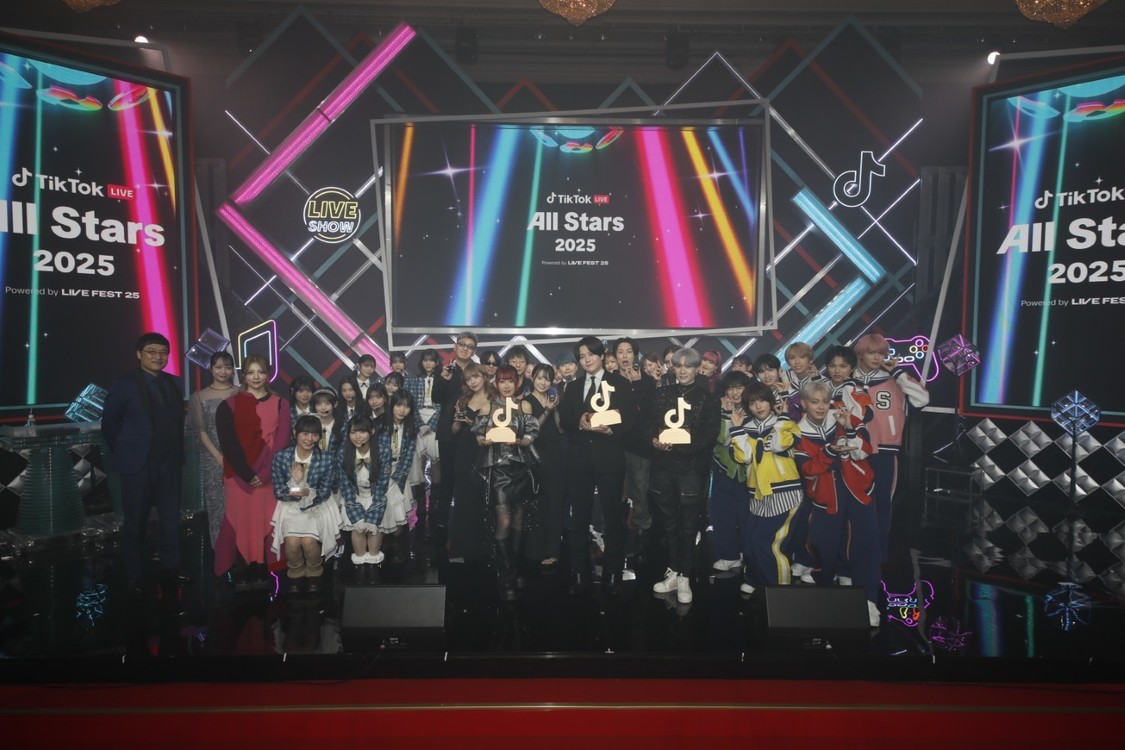 ＜TikTok LIVE All Stars 2025＞　集合写真