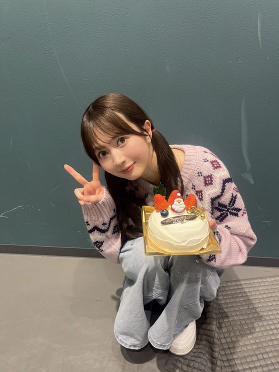 クリスマスケーキ食べました