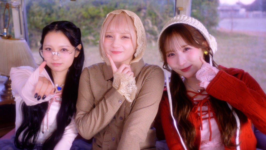 CANDY TUNE「アイしちゃってます♡」MV場面画像