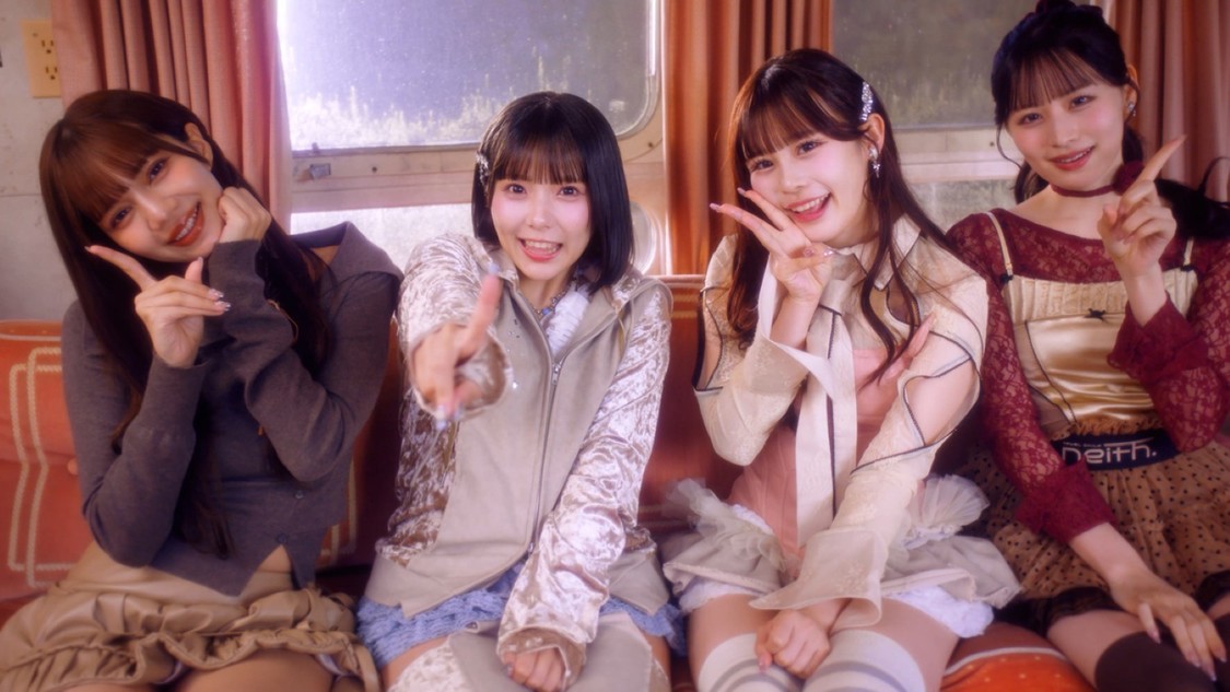 CANDY TUNE「アイしちゃってます♡」MV場面画像