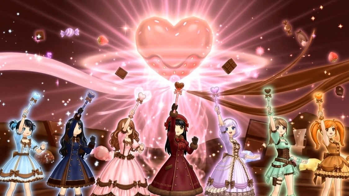 CANDY TUNE「アイしちゃってます♡」MV場面画像