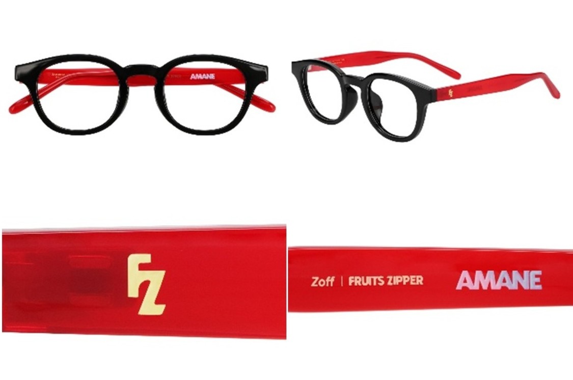 FRUITS ZIPPER、Zoff初コラボ！全14種