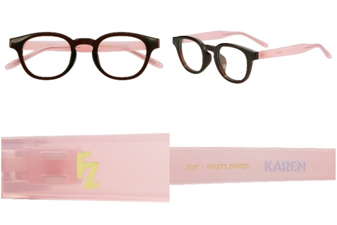 FRUITS ZIPPER、Zoff初コラボ！全14種