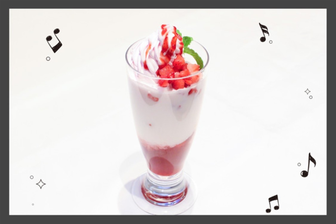 ＜KAWAII LAB. × TOWER RECORDS＞かれんたんは飲めないいちごミルク