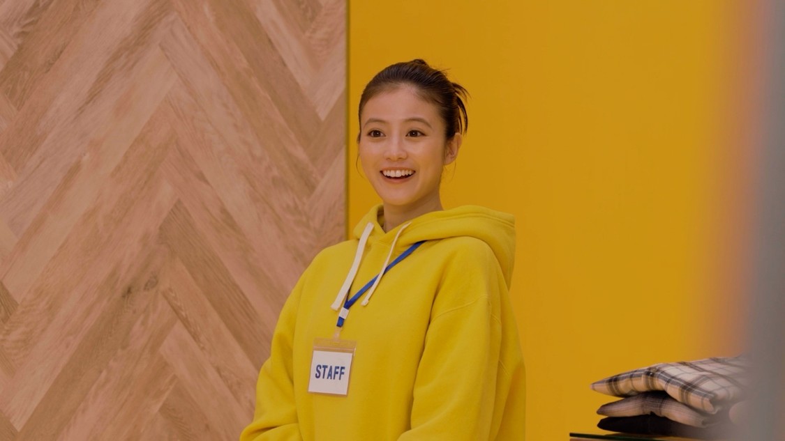 『タウンワーク』TVCM 「タウンワークのうた」 アパレルバイト篇： メイキングカット画像