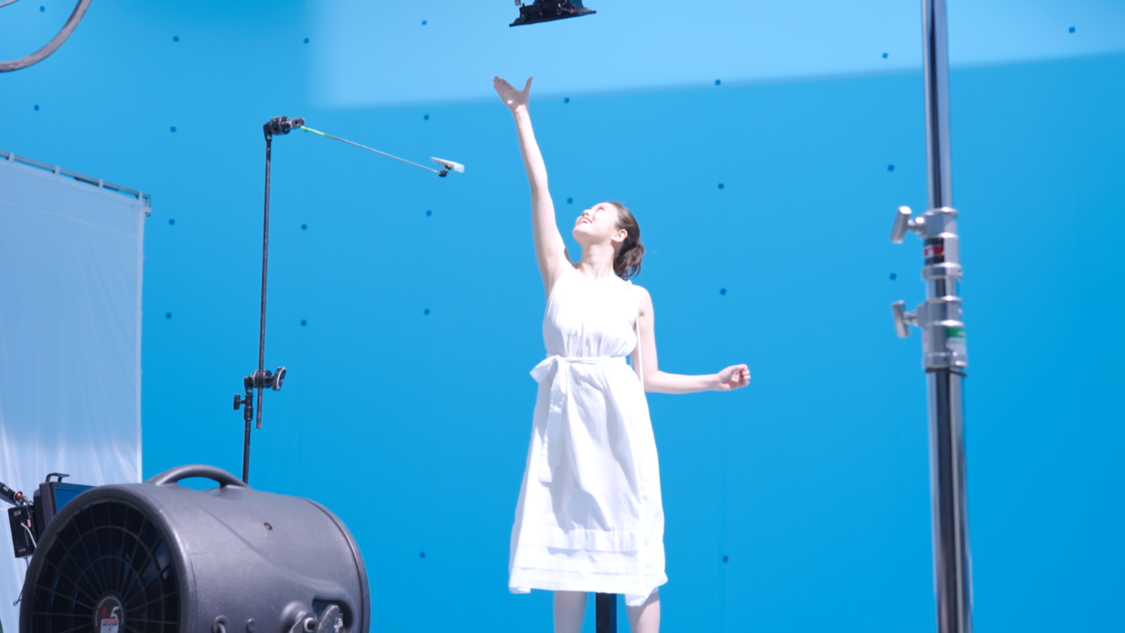 「体感！無重力感」篇　メイキングカット