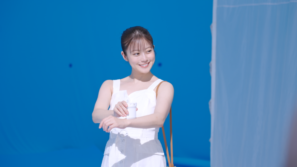 「体感！無重力感」篇　メイキングカット