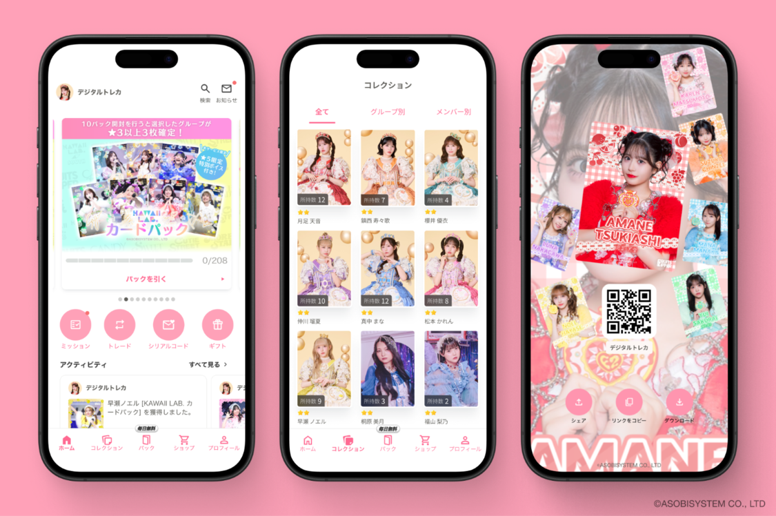 ホーム・コレクション画面 