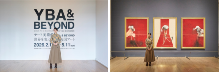 本展覧会のアンバサダーであり音声ガイドも担当している齋藤飛鳥