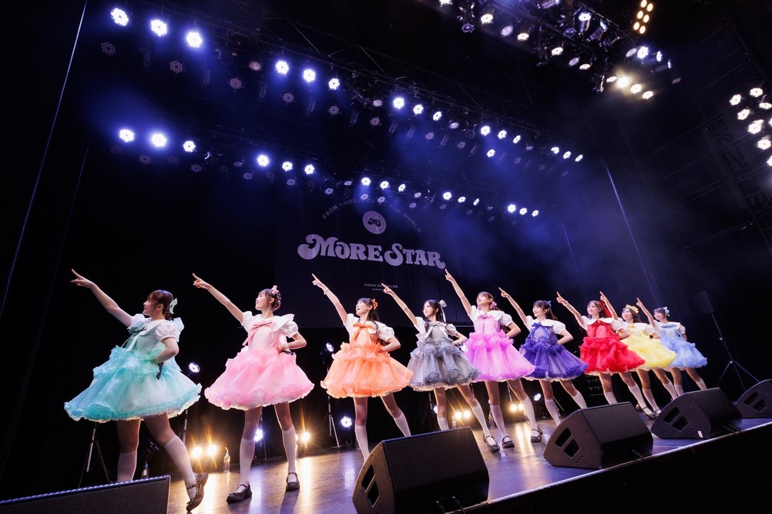 MORE STAR：ライブ写真/ヨシモリユウナ