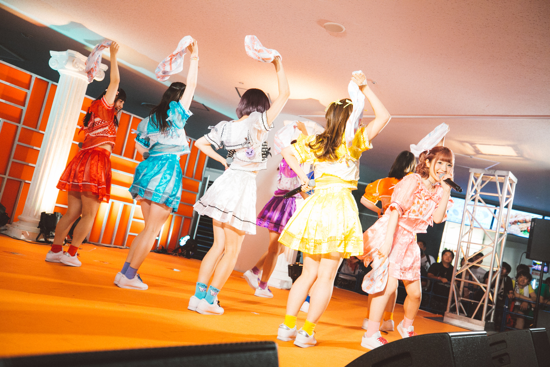 ＜@JAM EXPO 2018＞8月25日「Chu☆Oh!Dolly」オレンジステージ