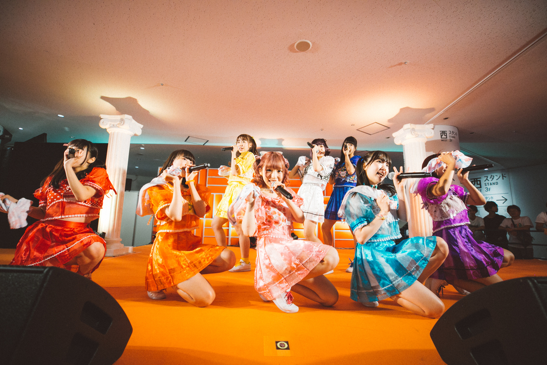 ＜@JAM EXPO 2018＞8月25日「Chu☆Oh!Dolly」オレンジステージ