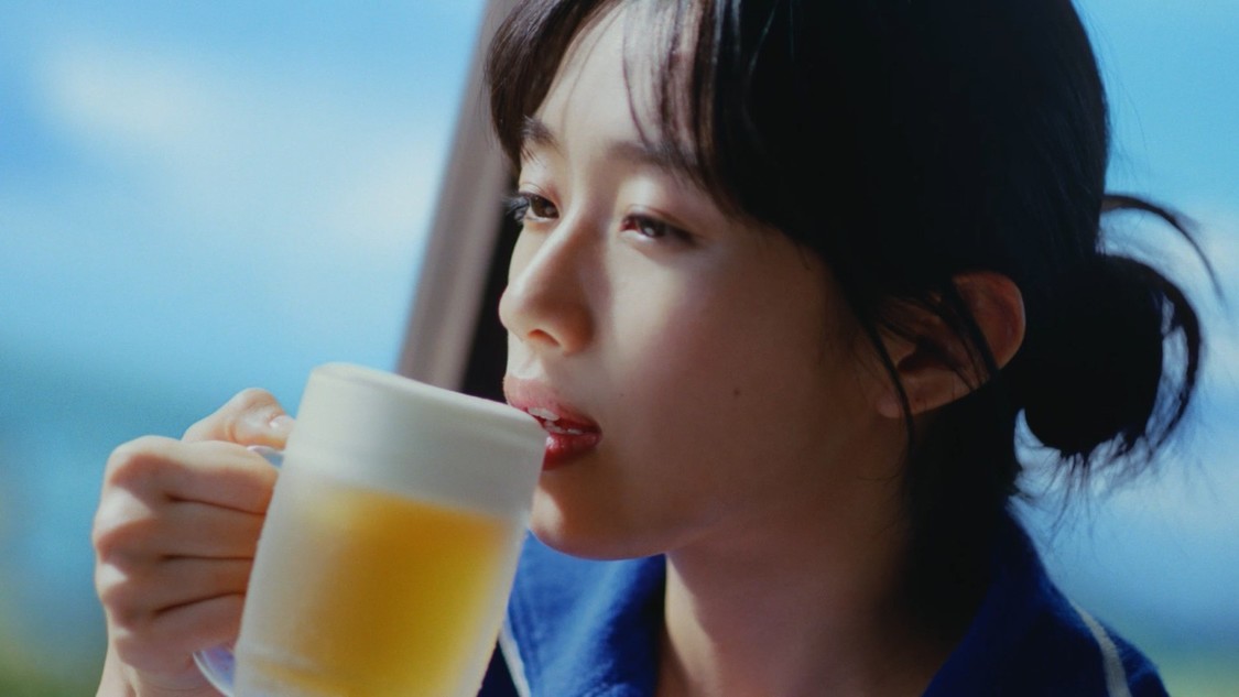 河合優実　「サントリー生ビール」CM