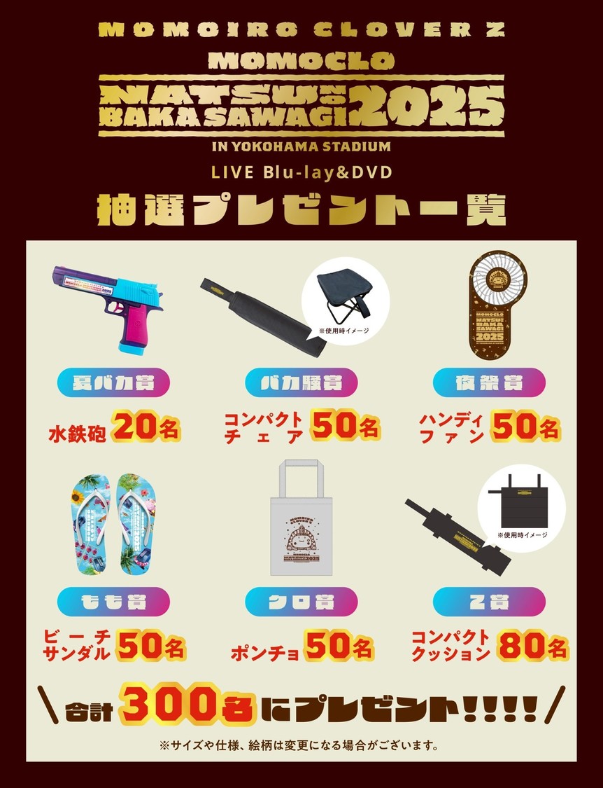 プレゼント賞品