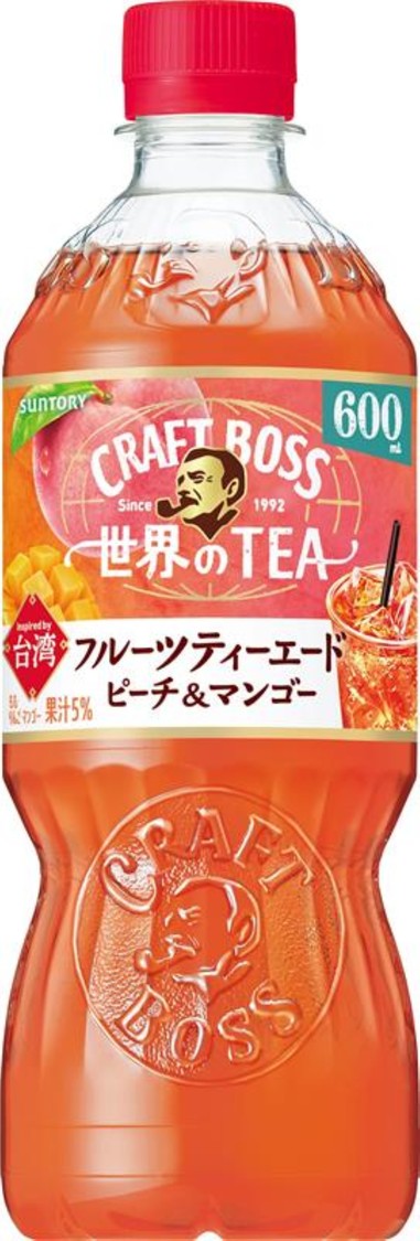 サントリー「クラフトボス 世界のTEA フルーツティーエード」
