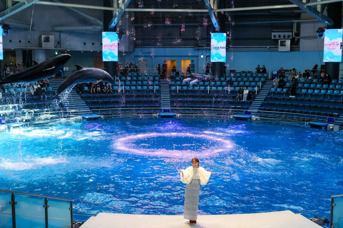 『マクセル アクアパーク品川』百田夏菜子