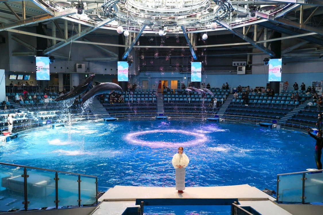 『マクセル アクアパーク品川』百田夏菜子