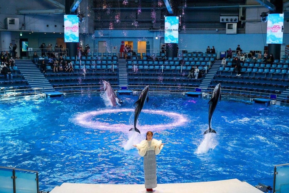 『マクセル アクアパーク品川』百田夏菜子