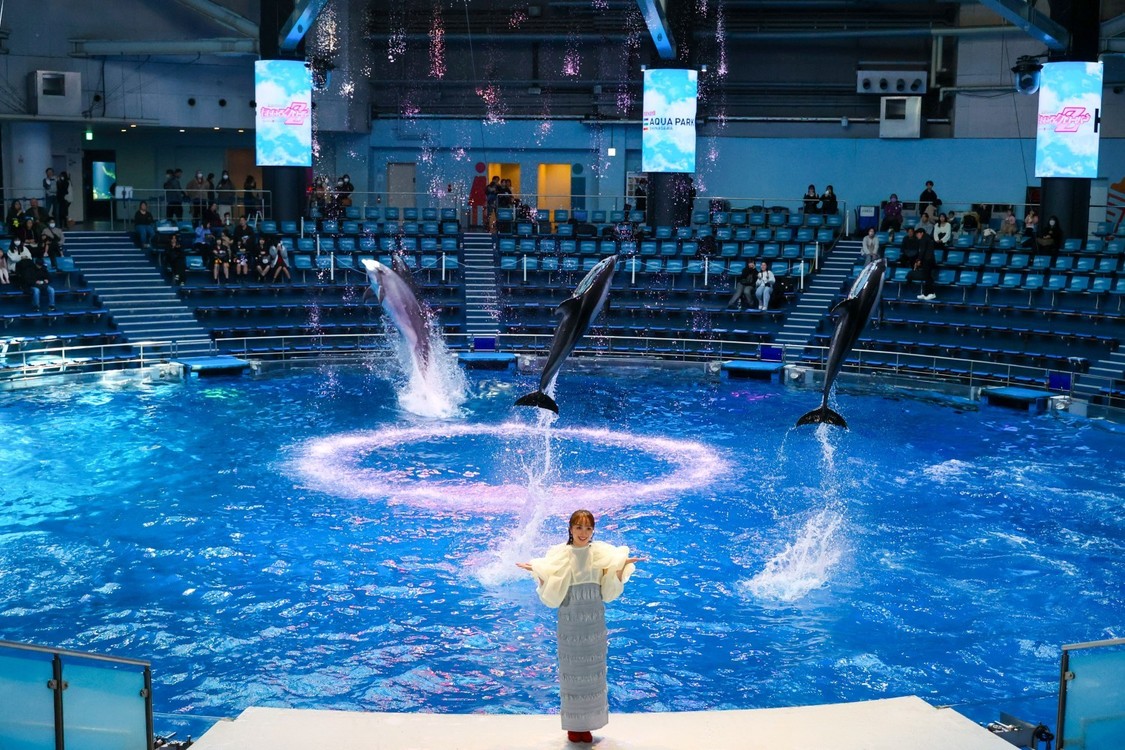 『マクセル アクアパーク品川』百田夏菜子