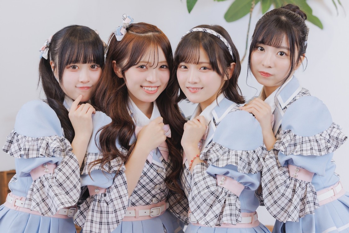 左から：鈴宮ゆつき、西野日菜乃、瀬乃真帆子、高橋美羽